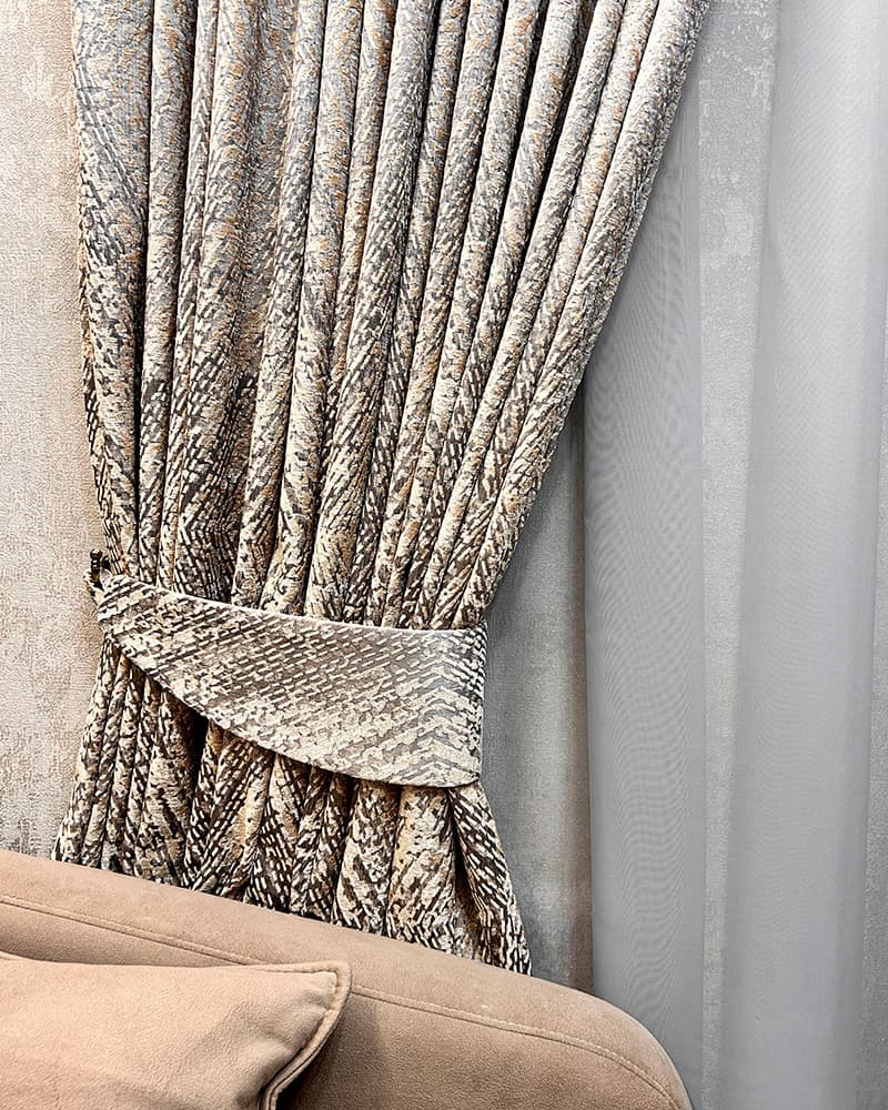 Жаккардовые шторы: искусство декора в каждой складке