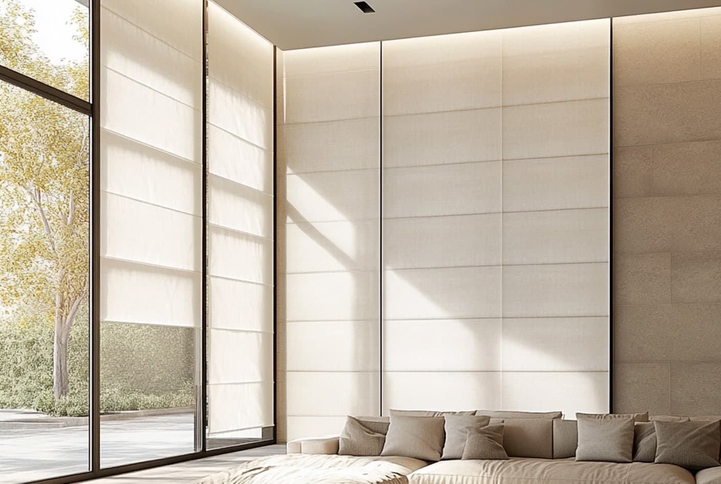 Как выбрать римские шторы: рекомендации по стилю, материалу и установке