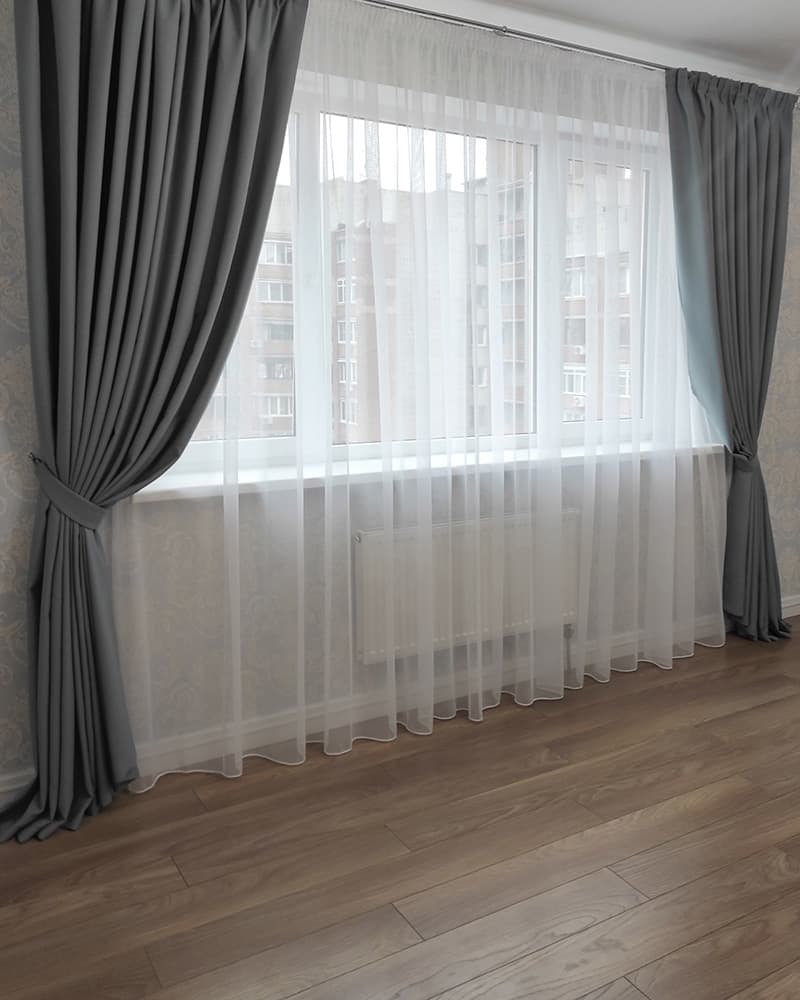 Элегантность и функциональность: Тюль и портьеры в современном интерьере