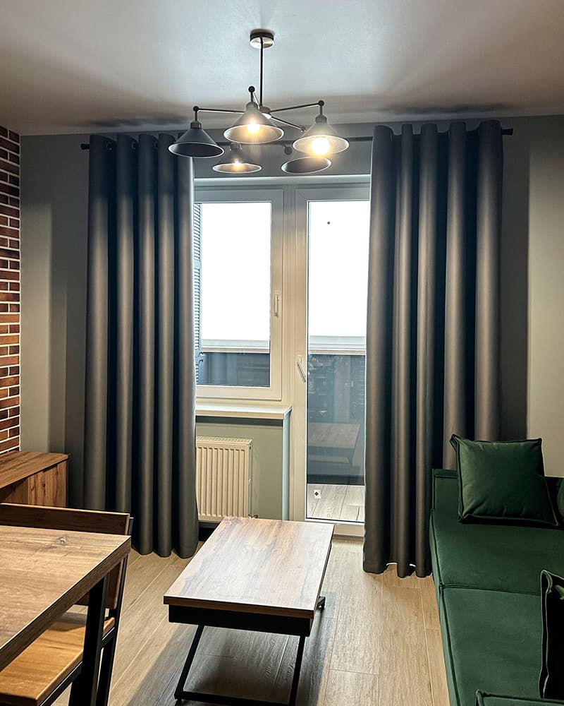 Элегантные шторы на люверсах: идеальный выбор для современного интерьера