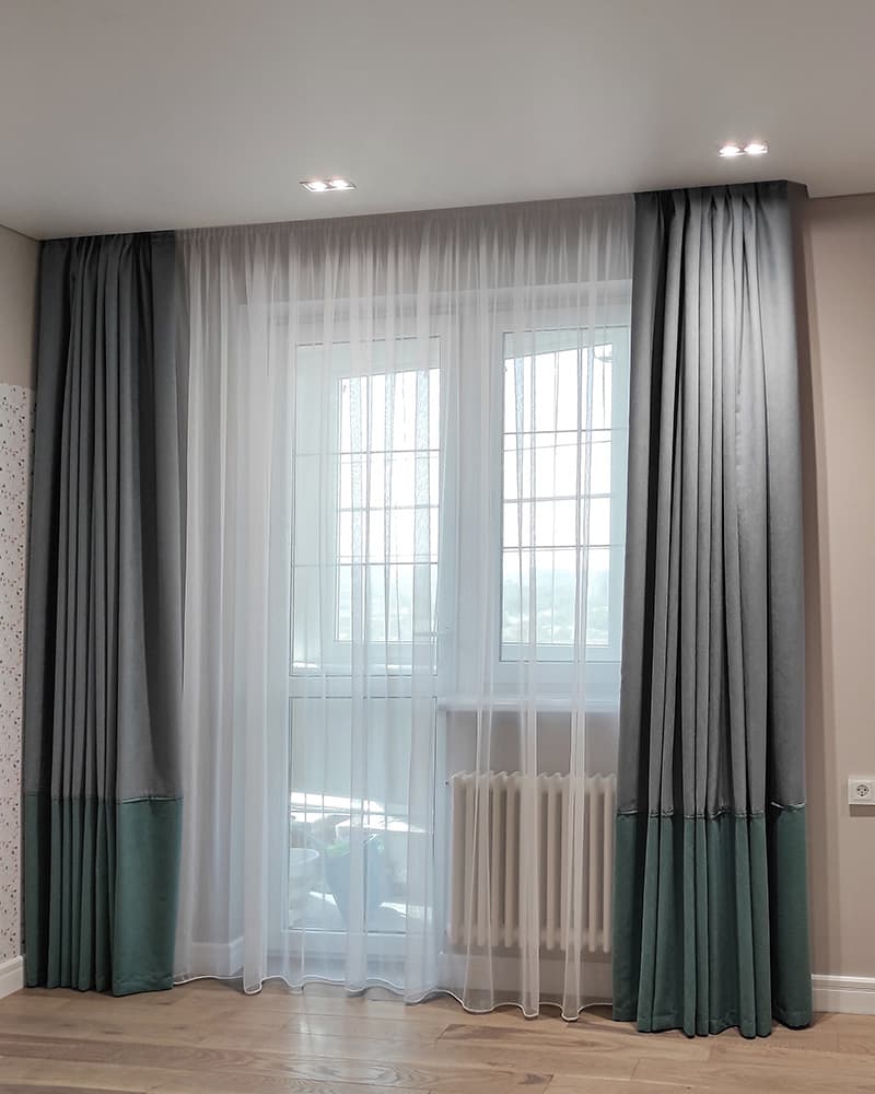 Гармония света и цвета: как правильно выбрать шторы с тюлем и портьерами